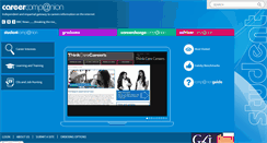 Desktop Screenshot of careercompanion.co.uk