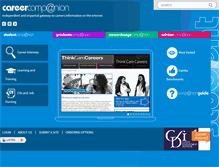 Tablet Screenshot of careercompanion.co.uk